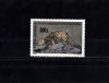 M1 TX9 5 - 2001 - Animale preistorice - 1994 - supratipar &quot;reptile&quot;, Fauna, Nestampilat