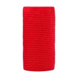 Bandaj pentru copite, Equilastic, roșu, 450 &times; 10&nbsp;cm