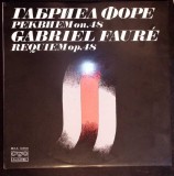 Vinil LP Gabriel Faure - Requiem Op.48 Balkanton 1988 Muzica Clasica 30cm