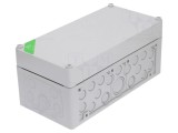 Cutie conexiuni SPELSBERG IP65 gri 150x300x132mm Policarbonat AKI-1-G