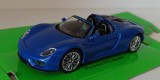 Macheta Porsche 918 Spyder albastru - Welly 1/36