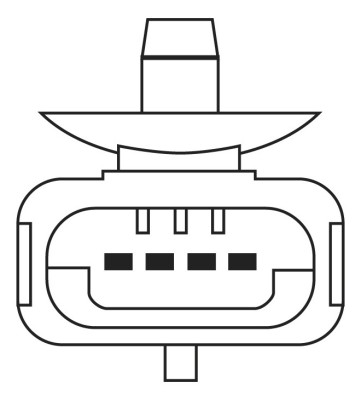 BOSCH 0 258 006 046 Sonda Lambda foto