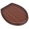 Capace WC, 2 buc., maro, MDF - 2
