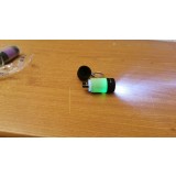 Lanterna Breloc Reincarcabil Usb verde #6-745
