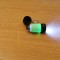 Lanterna Breloc Reincarcabil Usb verde #6-745