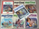Cărți in franceza vintage pentru copii - Martine - cu ilustrații color, 1954