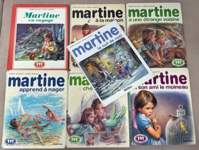 Cărți in franceza vintage pentru copii - Martine - cu ilustrații color foto
