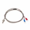 Termocuplu Tip K M6x1, 0-400&deg;C, Sonda Temperatura, Cablu Fibra Sticla 1m/2m