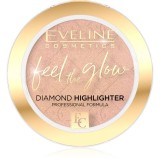 Eveline Cosmetics Feel The Glow iluminator culoare 02 Beach Glow 4,2 g