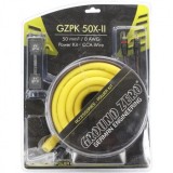 Kit de cablu CCA de 50 mm&sup2;/0AWG de &icirc;naltă calitate Ground Zero GZPK 50X-II