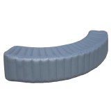 Bestway Margine Gonflabila Lay-Z-Spa Piscina Rotunda, Gri, 200x40x40cm, Tritech, Fixare Prindere, Petic Reparatie, #58432