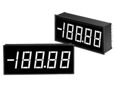 Voltmetru digital pentru montare pe panou LCD