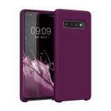 Husa Kwmobile pentru Samsung Galaxy S10, Silicon, Violet, 47732.187, Carcasa