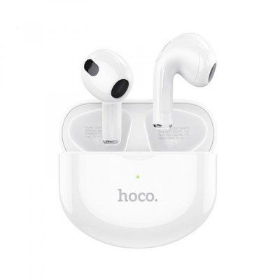 Casti Wireless cu Bluetooth, TWS, Hoco EW35, Alb foto