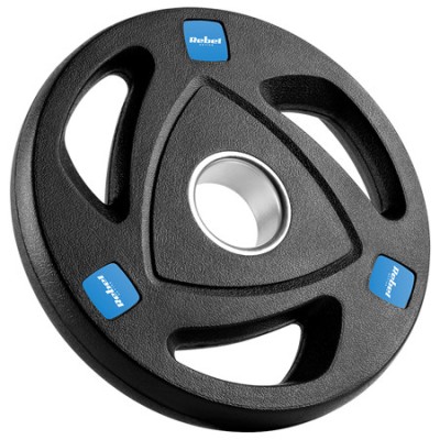 DISC GREUTATE FONTA CAUCIUCATA SET 2 X 10 KG REBEL ACTI foto