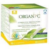 Tampoane Regular din Bumbac Organic cu Aplicator 16buc