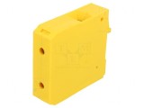 Conector &Icirc;mbinare Șine 16-70mm2 Galben TS35 2 Borne