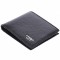 Portofel barbati din piele naturala, negru, 11 x 9 cm, KDL-24-1002H