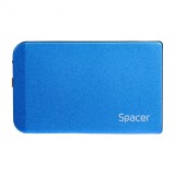 RACK extern SPACER, pt HDD/SSD, 2.5 inch, S-ATA, interfata PC USB 3.0,