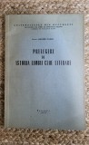 PRELEGERI DE ISTORIA LIMBII CEHE LITERARE -ALEXANDRA TOADER ,DEDICATIE