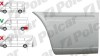 Segment reparatie aripa spate MERCEDES SPRINTER, 01.1995-2006, VW LT II 05.1996-12.2005, partea dreapta, lateral panel: L=1950 mm; in spatele rotii;