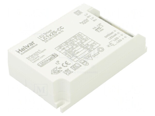 Alimentator LED pulsatoriu 25W 20-45VDC 350-700mA 198-264VAC