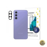 Folie de protectie Camera spate WZK pentru Samsung Galaxy S25+ S936 Sticla Securizata Neagra