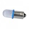 Bec auto 12V T10-BA9S albastru VIPOW
