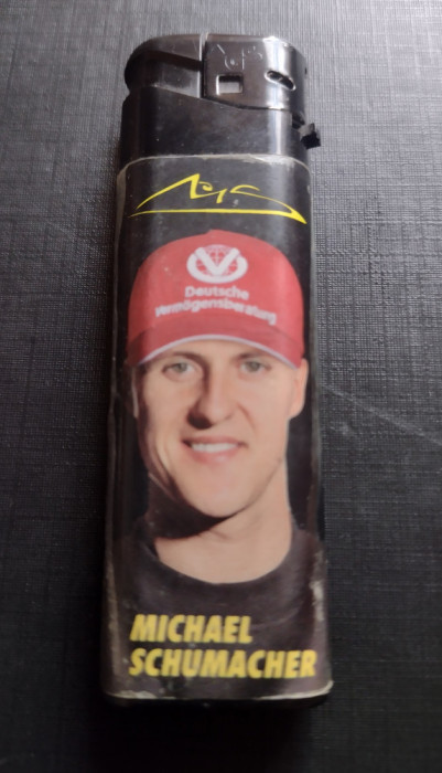 Brichetă cu Michael Schumacher ,ediție limitată făcută &icirc;n anul 2000