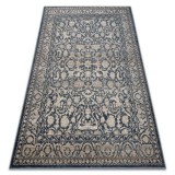 Covor L&acirc;nă NAIN Ornament vintage 7557/51944 bej / albastru inchis, 120x170 cm
