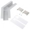 Conector 135&deg; Aluminiu Anodat Argintiu VARIO30-05