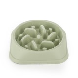 Castron Hranire Lenta pentru Caini, Pentru Prevenirea Indigestiei, Verde