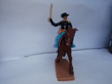 Figurina Soldat Unionist Plasty BNK, Reg. 7 Cavalerie USA, Miniatura Colectie