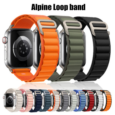 Curea Alpine Loop Apple Watch 8 7 6 5 4 3 42mm 44mm 45mm Ultra 49mm foto