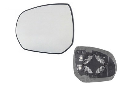 Geam oglinda exterioara cu suport fixare Peugeot 3008, 08.2009-09.2016; 5008, 10.2009-2016; Citroen C3 Picasso, 10.2008-; C4 Picasso (Ua/Ud), 10.2006 foto