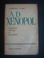 GOGONEATA, ORNEA - A. D. XENOPOL CONCEPTIA SOCIALA SI FILOZOFICA foto