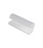 Cutie de transport PVC pentru bateriile 21700 - transparenta