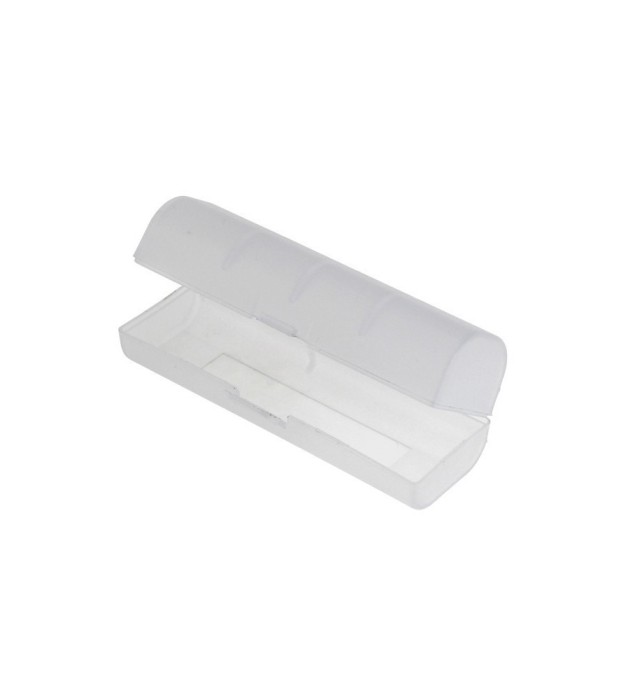 Cutie de transport PVC pentru bateriile 21700 - transparenta