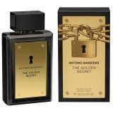 Apa de Toaleta Antonio Banderas Golden Secret, Barbati, 100ml