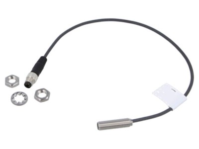 Senzor inductiv BALLUFF M8 PNP NO 0-2mm IP68 10-30V DC 30mm oțel inoxidabil foto