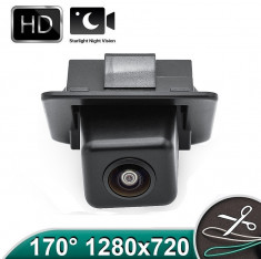 Camera marsarier hd, unghi 170 grade cu starlight night vision pentru mercedes-benz c-class w204, e-class w212, c207, s-class w221, cl-class w216 - f foto