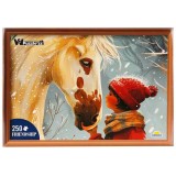 Puzzle Witty Puzzlezz, Calut cu fetita, 250 piese