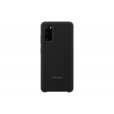 Husa de protectie Samsung Galaxy S20 Silicon Neagra, Negru, Carcasa