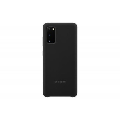Husa de protectie Samsung Galaxy S20 Silicon Neagra foto