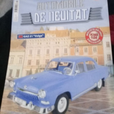 REVISTA Automobile de neuitat nr.5-Gaz 21 Volga,FARA MACHETA,T.GRATUIT