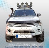 Deflector capota compatibil Mitsubishi L 200 2007-2015 Cod: 24001 / DEF4