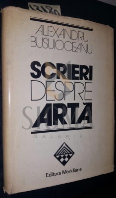 SCRIERI DESPRE ARTA foto