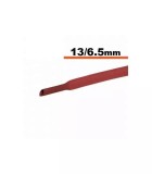Tub termocontractibil rosu 13mm/ 6.5mm 0.5m, Oem