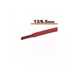 Tub termocontractibil rosu 13mm/ 6.5mm 0.5m