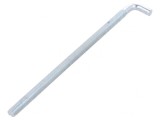 C&acirc;rlig Drept din Oțel Zincat 225mm